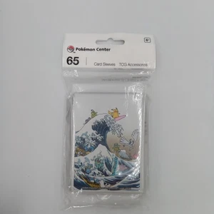 Pokemon Center Worlds 2023 Great Wave Pikachu & Friends 65Card Sleeves japan - Picture 1 of 5