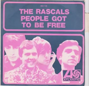 THE RASCALS PEOPLE GOT TO BE FREE / MY WORLD FRENCH 45 PS 7" - Picture 1 of 1