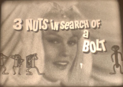 Super-8 Sound THREE NUTS IN SEARCH OF A BOLT- (1964) Complete feature 78 min B&W - Image 1 of 4