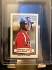 FRANCISCO LINDOR Mini ROOKIE CARD #64B-FL Mudcats Topps RC Heritage 2013. rookie card picture