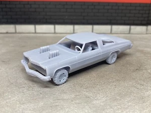 1/64 Scale 3D Printed 73 Chevy Caprice  Demolition Derby Car For Diecast Diorama - Picture 1 of 18