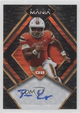 2022 Wild Card Auto Mania Diamond Black Pulsar /2 D'Eriq King #AM-D8 Auto