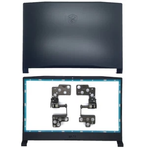 Neu für MSI Katana GF66 11UE 11UG MS-1581 MS-1582 LCD Backcover + Blende + Scharniere - Bild 1 von 4