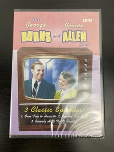 DVD The George Burns and Gracie Allen Show 3 Classic Episodes NEW SEALED - Picture 1 of 2