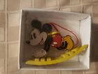 VINTAGE Mickey Mouse Rocking Horse Christmas Ornament in box