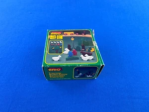 Brio CITY PARK SET #33578 (1987) / Wooden Railway RARE! Original Bo - Picture 1 of 14