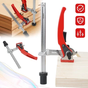 Woodworking Clip Bar Clamp F-tyle Grip Quick Ratchet Release Squeeze Tools 160mm - Picture 1 of 12