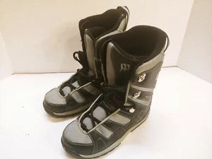 Morrow Slick Kid's Black/Gray Snowboard Boots Winter US 5 Eur 36.5  - Picture 1 of 7