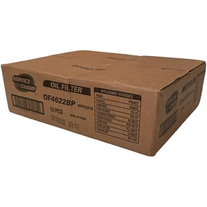 ENGINE OIL FILTER SERVICE CHAMP OF4622BP WPH 2876 BOX OF 12 PCS - Picture 1 of 4