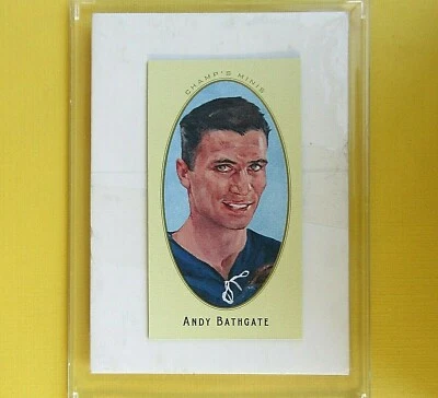 ANDY BATHGATE  2011-12 Champ's Mini  Parkhurst Back  #9 New York Rangers  RARE.. - Image 1 of 2