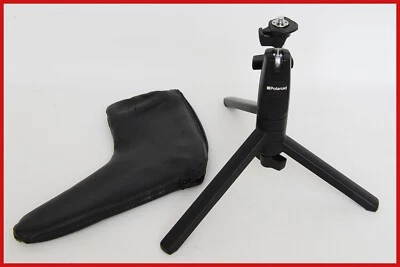 TRÍPODE DE MESA POLAROID CON CABEZA ESFÉRICA dañado, BONITA CALIDAD, con FUNDA ENVÍO GRATUITO Foto 1 de 4