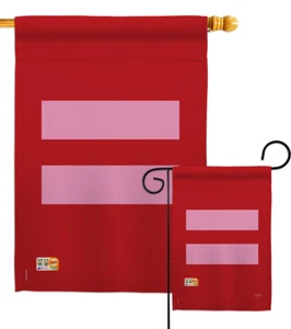 Igualdad Apoyo Igual Gay Amor Libre Género Jardín Casa Patio Bandera - Imagen 1 de 13