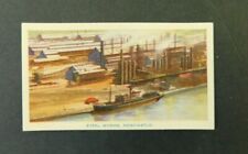 c1940 Hoadleys Trade Card Birth of a Nation 34 Steel Works Newcastle Australiana