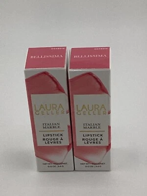 (2) Laura Geller Italian Marble Lipstick 0.12 oz(Bellissima) New in box! - Image 1 of 3