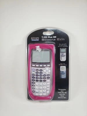 Tech Headquarters TI-84 Plus SE Silicone Skin, Pink Protective Case Brand New - Image 1 of 4