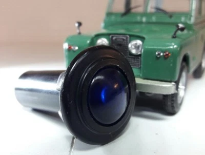 Land Rover Dash Panel Blue Diesel Fuel Warning Light Series 1 2 2a (1957-71)  - Image 1 of 2