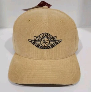 Nike Air Jordan Classic 99 Wings Retro Gold Corduroy Claspback Hat AV8445-723 - Picture 1 of 9