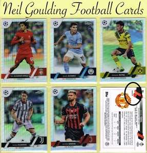 Topps UEFA Klubwettbewerbe 2022-23 ☆ UCC CHROM - REFRAKTOR ☆ Fußballkarten - Bild 1 von 147