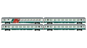 Rivarossi HR4274 (H0)FS, 4er Set Gran Confort Coach 85 88 Serie in XMPR Lackierung - Bild 1 von 1