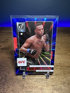 2023 Donruss UFC Jamahal Hill Holo Blue Laser /49 #152