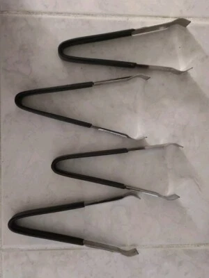 Lot Of 4 Vollrath Stainless Steel 6.5" Pom Tongs,W/Kool-Touch Handle,#47326, NEW - Image 1 of 4