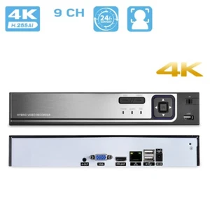 CCTV 9CH 8MP NVR H.265 Registratore video di rete HDMI NVR per telecamera IP-XMEYE - Foto 1 di 11