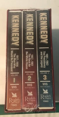 Sealed Reader’s Digest John Fitzgerald Kennedy A Celebration Of Life/Times VHS - Image 1 of 4