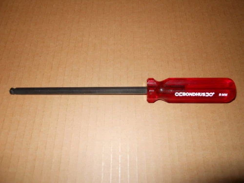 1pc Bondhus 8mm Ball End Tip HEX Driver Balldriver Screw Driver Allen 8710-1651 - Image 1 of 1
