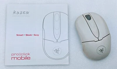 RAZER Pro Click Mobile Bluetooth Mouse, 3-button travel mouse w/ soft case, LOOK - Image 1 of 4