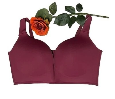 Sujetador Rhonda Shear Plunge con tapones ajustables 2X Foto 1 de 4