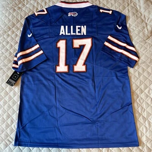 Josh Allen Jersey Buffalo Bills Mens Large Blue Stitched MVP - Picture 1 of 6