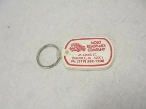 soft plastic keychain molo ready mix dubuque iowa cement truck - Picture 1 of 4