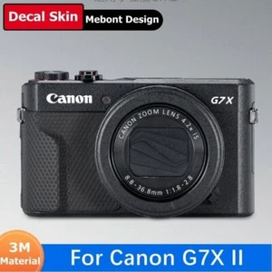 Recubrimiento de calcomanía Mebont para cámara Canon G7XII G7X2 G7XM2 vinilo envoltura película capa - Imagen 1 de 68