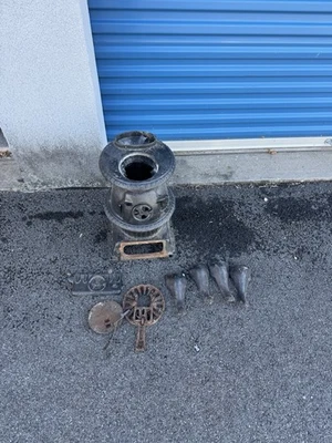 Estufa King Y Cocina S-300 Pot Belly Stove Envío Gratis Foto 1 de 4