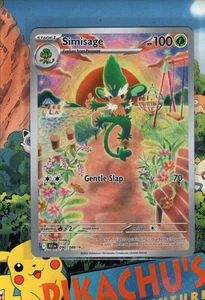 Pokémon TCG Simisage 090/086 Illustration Rare Black Bolt NM/M - Bild 1 von 2