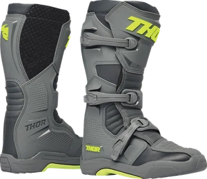THOR Blitz XR Boots - Gray/Charcoal - US 12 3410-3096 - Foto 1 di 6