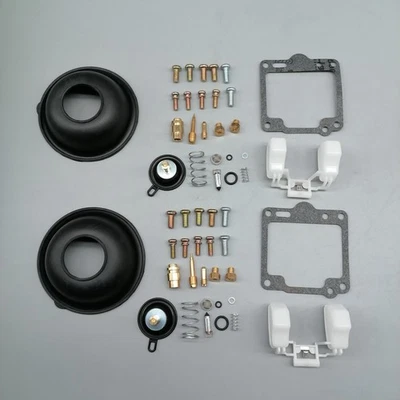 2X Carburetor Repair Kit Float & Diaphragm For Yamaha XV750 88-97 Virago XV 750 - Image 1 of 4