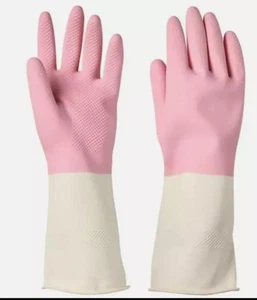 6 Ikea Putzhandschuhe klein langarm Haushalt Abwaschen Küche Reinigung - Bild 1 von 4