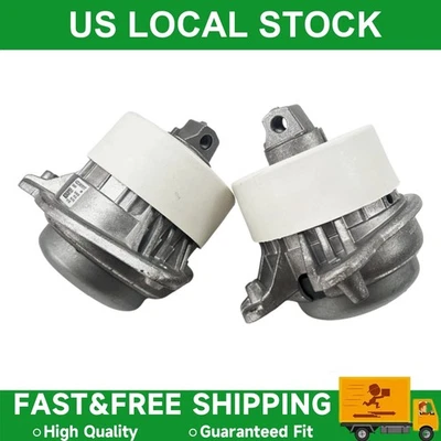 Engine Motor Mount kit For Mercedes Benz S63 S550 S560 2222405117 2222405017 - Image 1 of 4