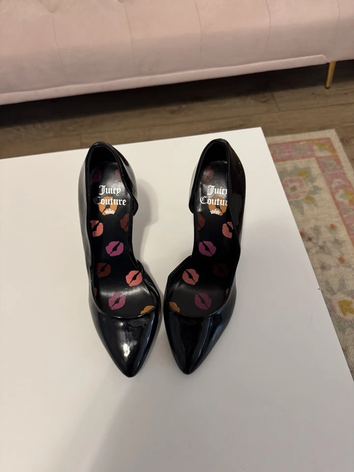 Zapatos de salón vintage juicy couture negros talla 7 Foto 1 de 4
