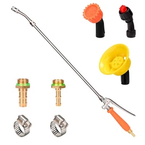Sprayer Wand with 4 Different Types of Nozzles, Sprayer Wand with 1/4" & 3/8"... - Picture 1 of 7