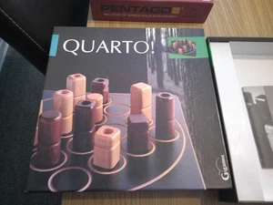 QUARTO HOLZ-STRATEGIESPIEL GIGAMIC KOMPLETT KOSTENLOSER UK-VERSAND - Bild 1 von 4