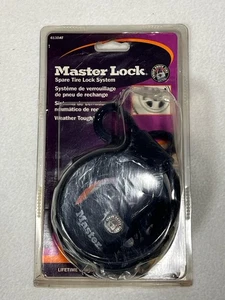 Master Lock 613DAT - 6 Foot Self Coiling Braided Steel Cable with Lock *New* - Picture 1 of 9