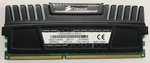 CORSAIR VENGEANCE 4GB 1x4GB 1600MHZ CMZ4GX3M1A1600C9 DIMM GAMING RAM 240pin - Picture 1 of 2