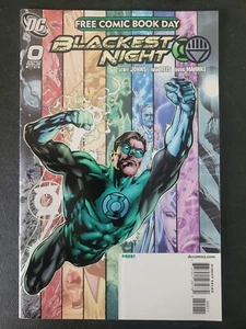 BLACKEST NIGHT #0 FREE COMIC BOOK DAY FCBD 2008 GREEN LANTERN DC UNSTAMPED - Picture 1 of 2