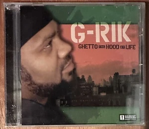 G-Rik CD Ghetto The Hood My Life Brand New Sealed - Picture 1 of 2