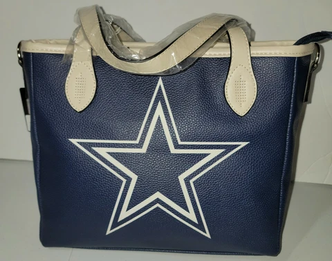 DALLAS COWBOYS POPULAR BIG LOGO DESIGN HIGH QUALITY WOMENS PURSE Cover