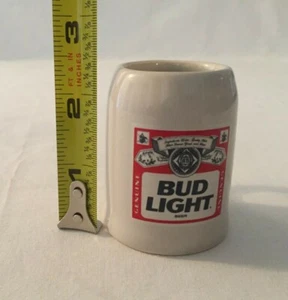 Bud Light Mini Keramik Stein - Bild 1 von 2