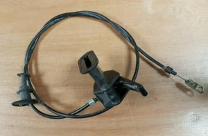 RENAULT 5 GT TURBO USED BONNET INTERIOR CATCH RELEASE HANDLE WITH CABLE - Picture 1 of 3