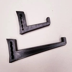 Ganchos accesorios soporte árbol 2" y 4" negro impreso en 3D caza - Imagen 1 de 8